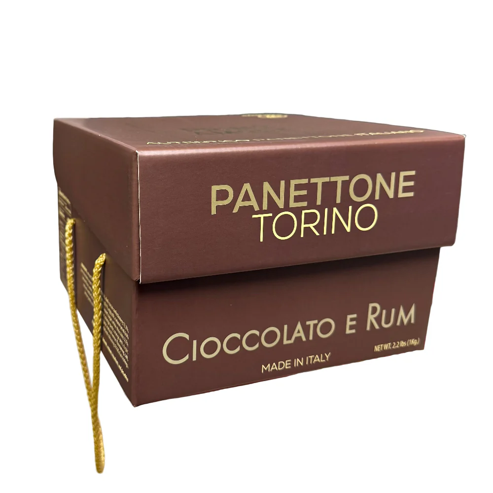 Primo Amore Chocolate & Rum, Panettone Torino, Made in Italy,  2.2 lb | 1kg
