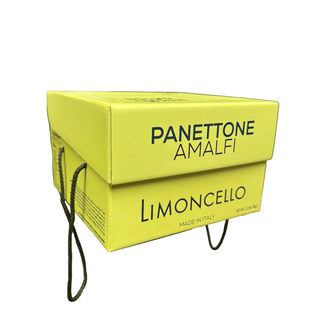 Primo Amore Limoncello Panettone Amalfi, Made in Italy,  2.2 lb | 1kg