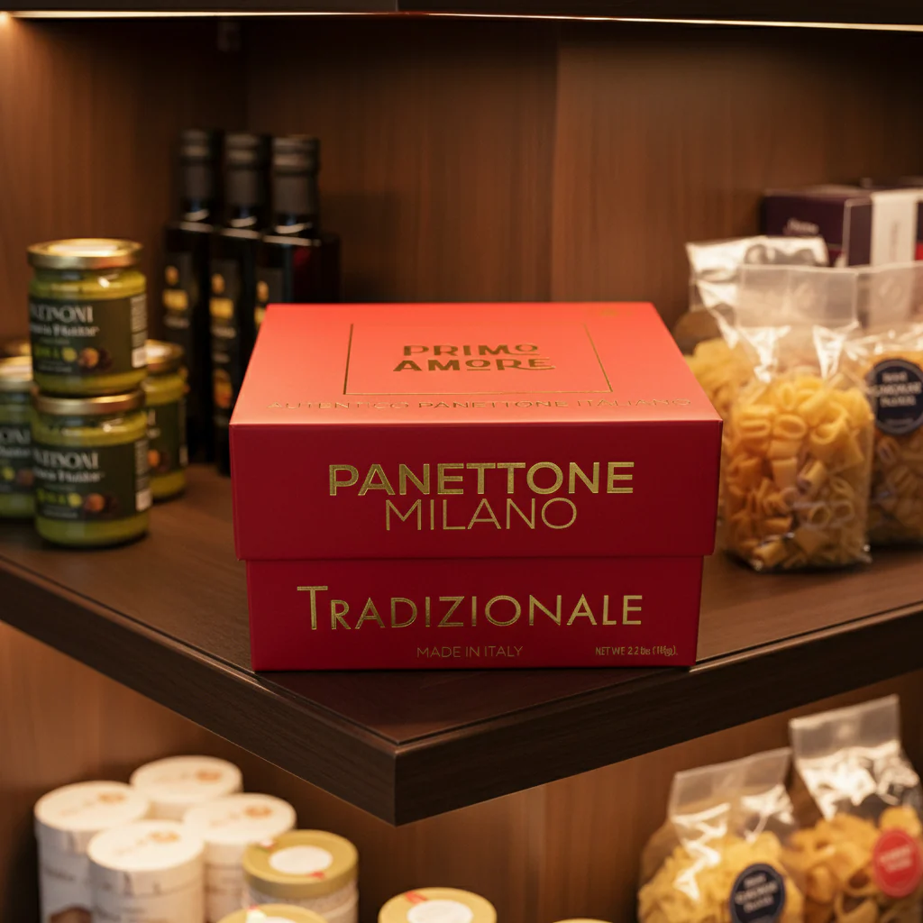 Primo Amore Milano, Panettone Traditional, Made in Italy,  2.2 lb | 1kg - Image 2