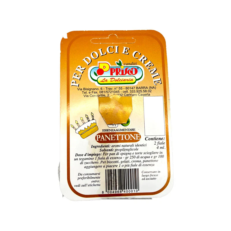Prisco Panettone Aroma Water, 2 x 2ml - Image 2