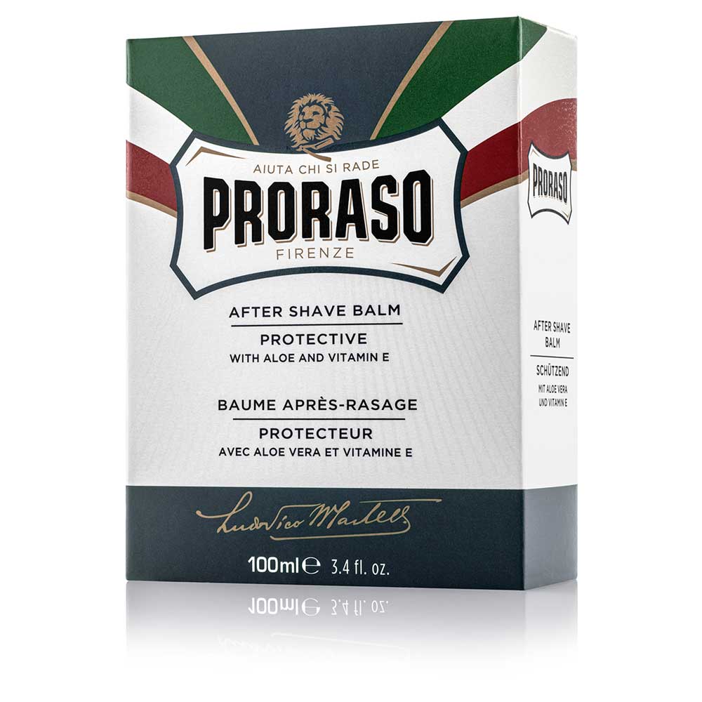 Proraso Aftershave Balm, Protective, with Aloe and Vitamin E, 3.4 oz - Image 3