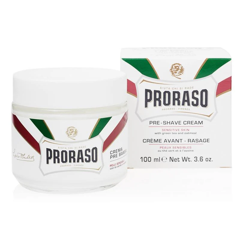 Proraso Pre-Shave Cream, Sensitive Skin, 3.6 oz. | 100ml - Image 2
