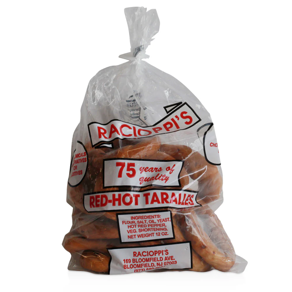 Racioppi's Red Hot Taralli, 12 oz