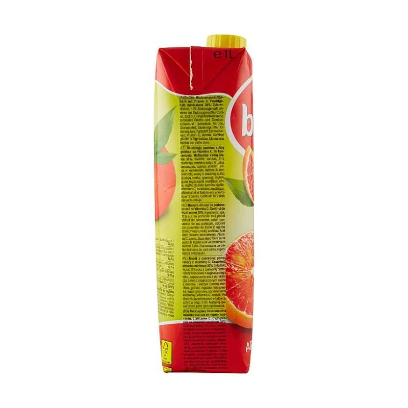 Rauch Bravo Arance Rosse - Blood Orange Juice, 1 Liter - 1000 ml - Image 2