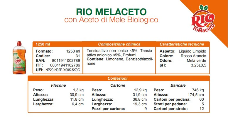 Rio Casamia Melaceto, 42.26 oz | 1250 ml - Image 2