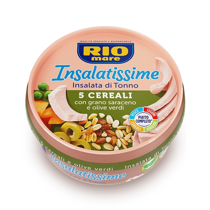 Rio Mare Insalatissime 5 Cereal Salads, 5 Cereali Salad, 7.6 oz. | 220g