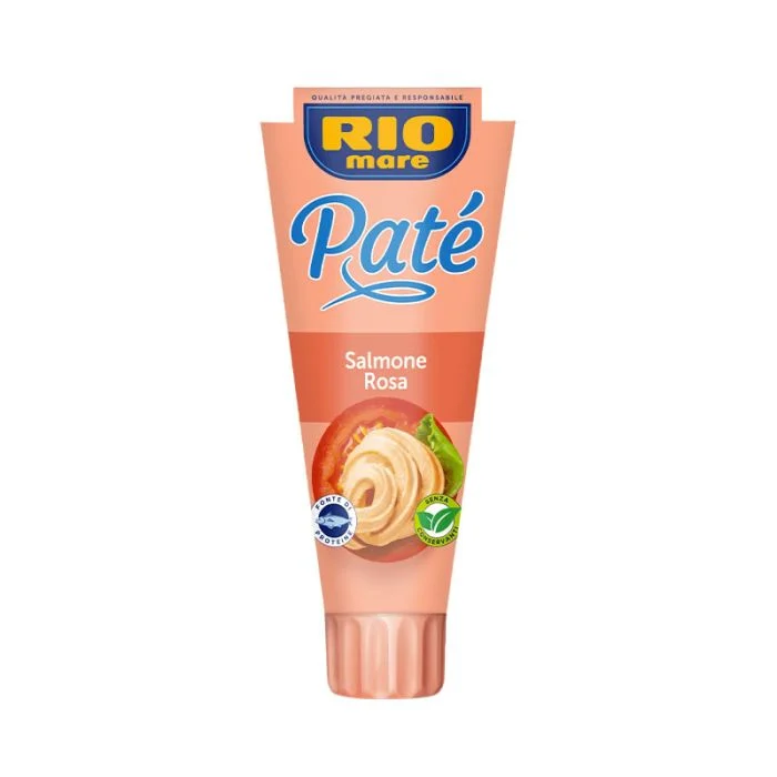 Rio Mare â Patè di Salmone Rosa (Pink Salmon PâtĂŠ) 3.5 oz (100 g) | Product of Italy