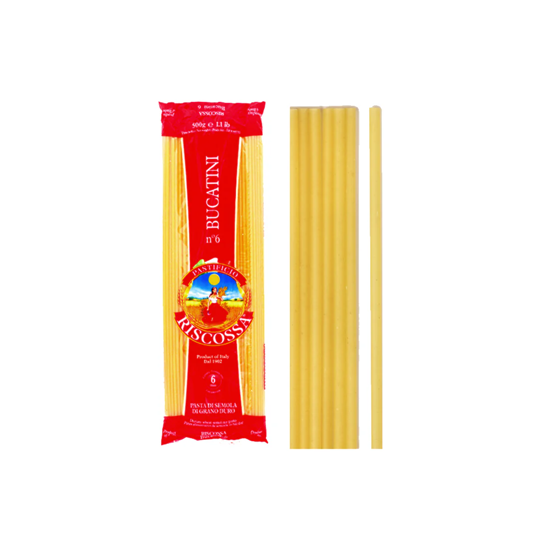 Riscossa Bucatini #6, 16 oz | 1 LB