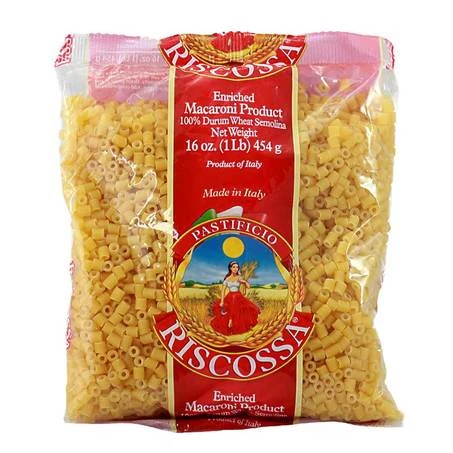 Riscossa Tubetti Lisci, #64, 16 oz
