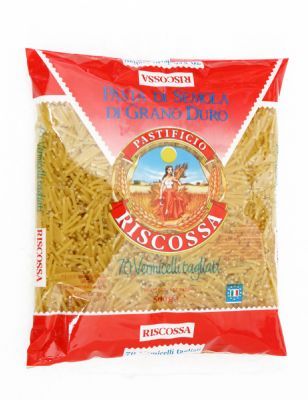 Riscossa Cut Vermicelli (Tagliati) Pasta No. 70 – 16 oz (1 lb / 454g) - Image 3