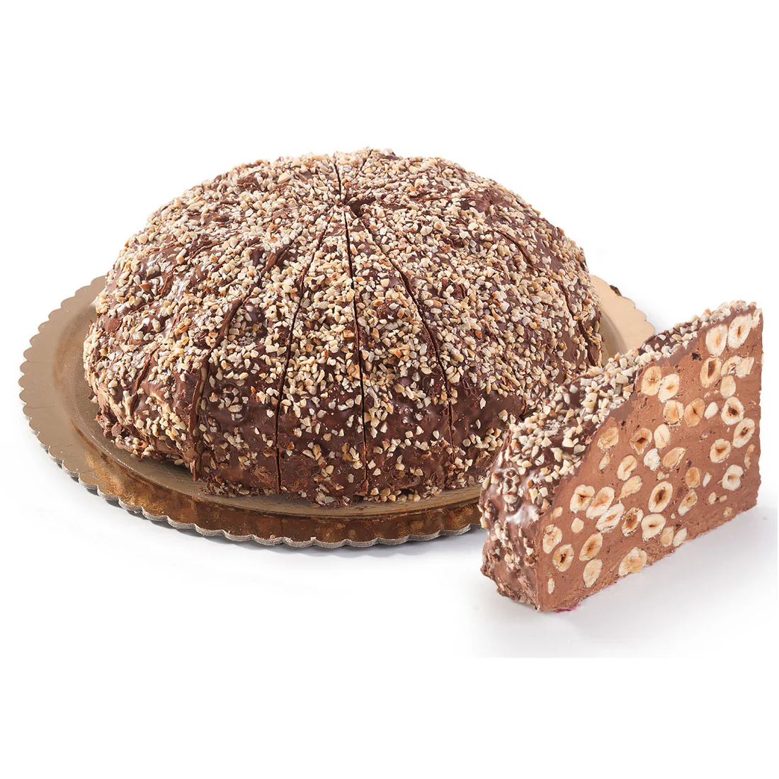 Rivoltini Gianduja Soft Nougat Cake Slice, 8oz - Image 2
