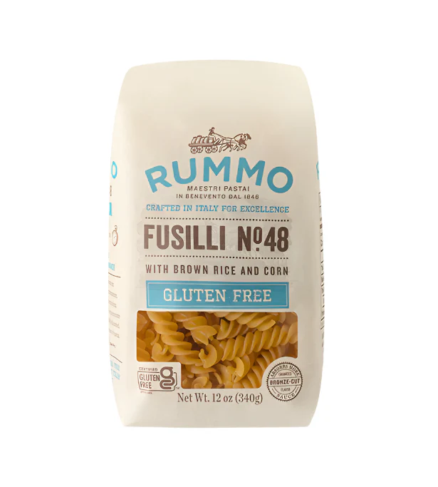 Rummo Gluten Free Fusilli Pasta, #48 12 oz | 340g