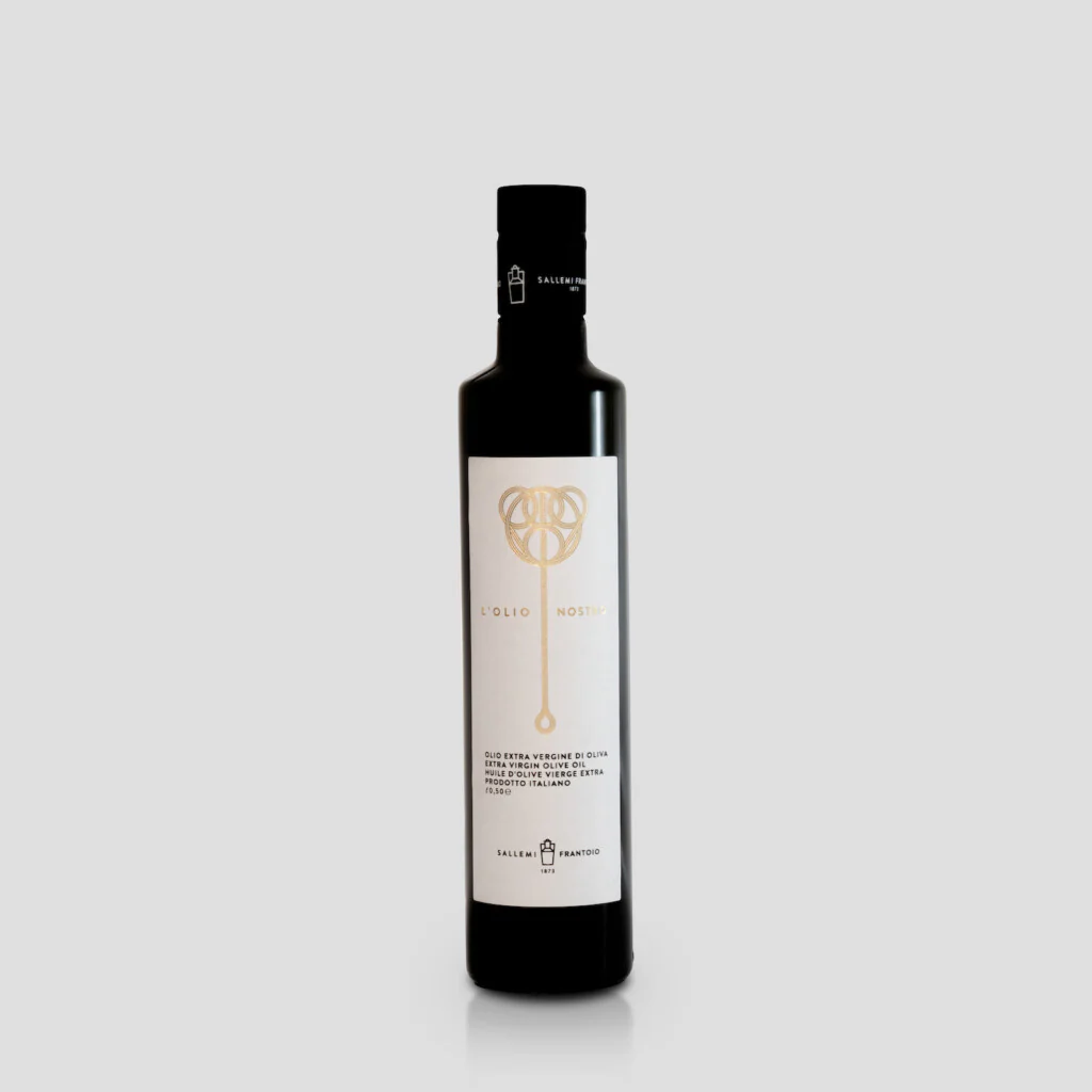 Sallemi Frantoio L' Olio Nostro, Extra Virgin Olive Oil, 16.9 oz | 0.5 Liter
