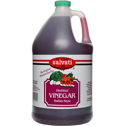 Salvati Distilled Red Vinegar (Wine Flavor), 1 Gallon