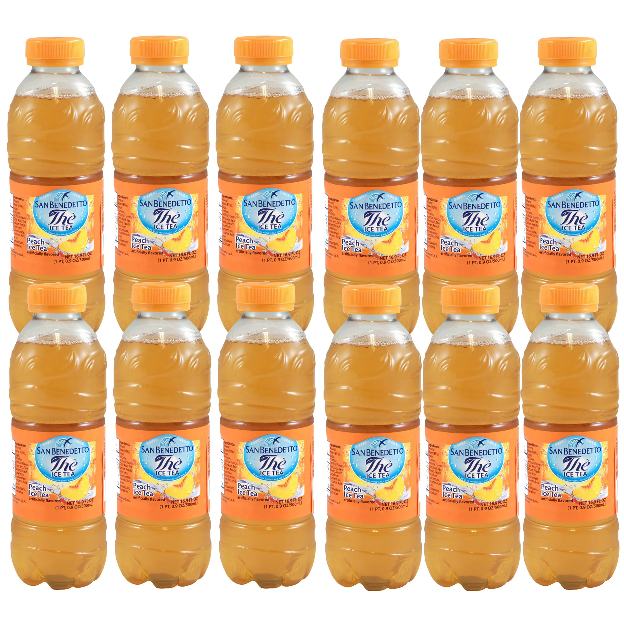 San Benedetto Peach Tea, 16.9 fl oz. | 500 mL - Image 2