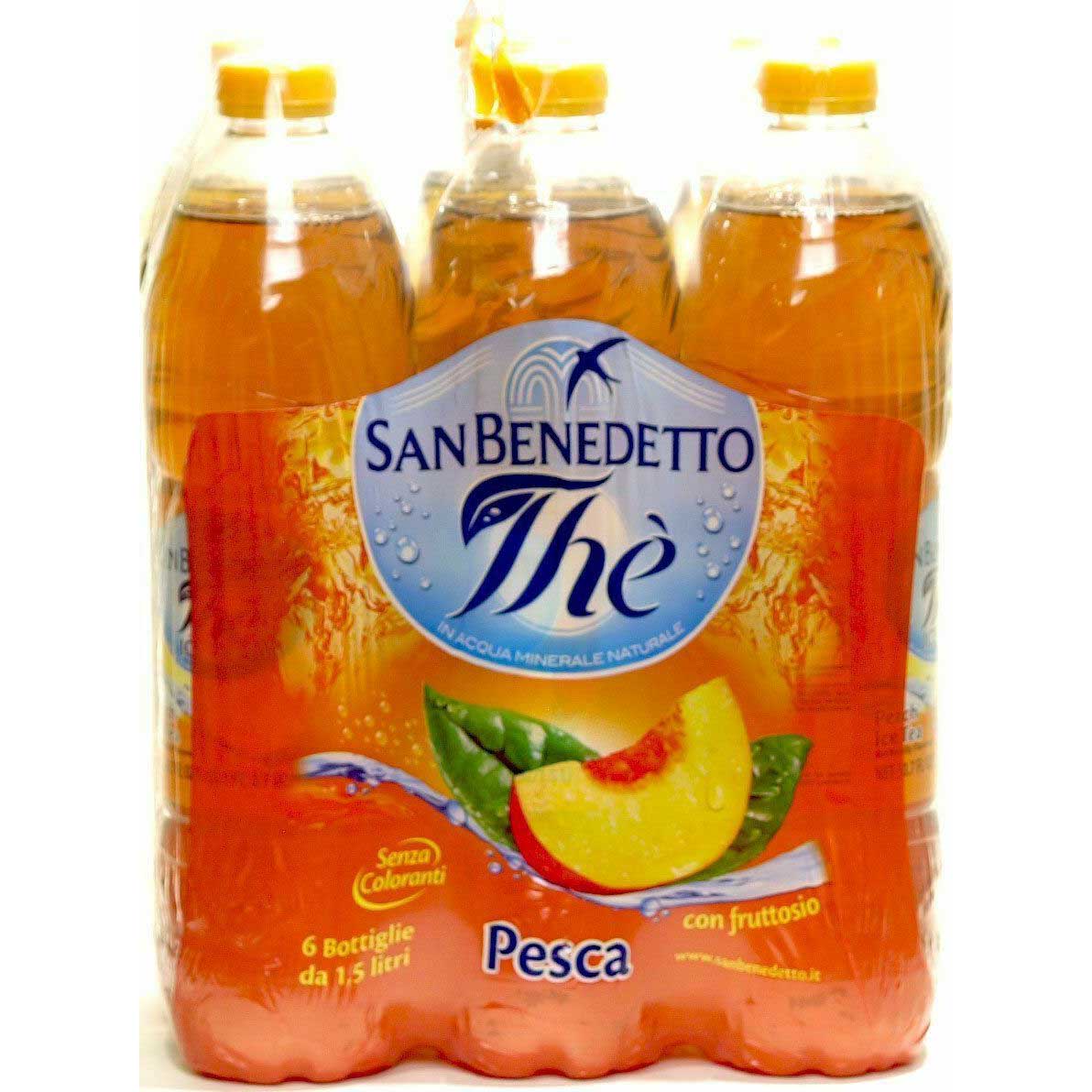 San Benedetto Peach Tea, 50.7 oz. | 1.5 L - Image 2