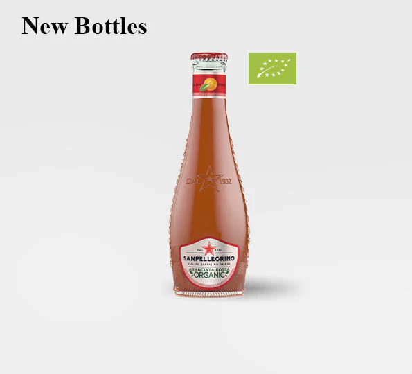 San Pellegrino Aranciata Rossa Organic Glass Bottle