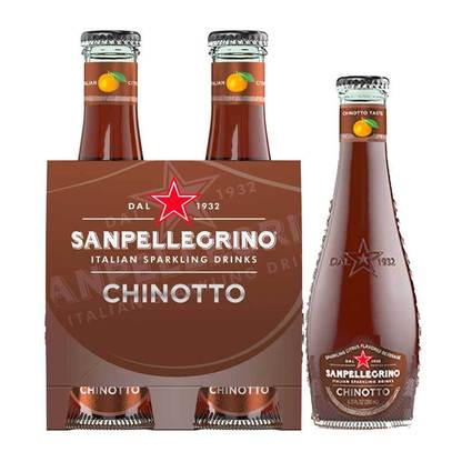 San Pellegrino Chinotto Chino FULL CASE, 24 x 6.75 fl oz, Glass Bottles - Image 4
