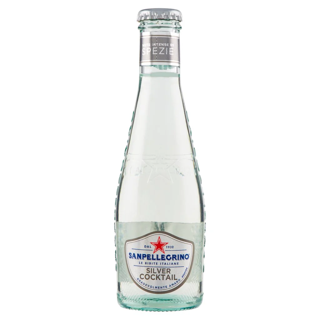 San Pellegrino Silver Cocktail, 4 pack x 6.75 fl oz, Glass - Image 2