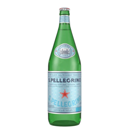 San Pellegrino, Sparkling Mineral Water 12 pack x 1 Liter