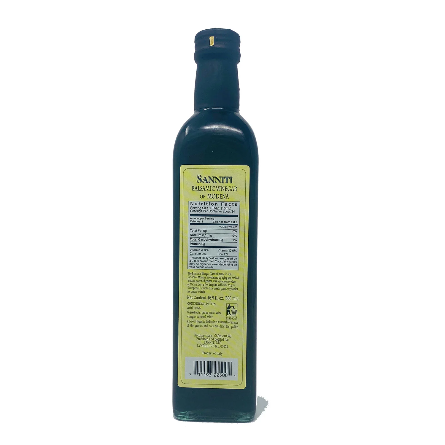 Sanniti Balsamic Vinegar, 16.9 fl. oz. - Image 2
