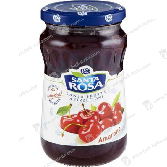 Santa Rosa Amarene Jam (Extra Black Cherry Jam), 21 oz | 600g - Image 2