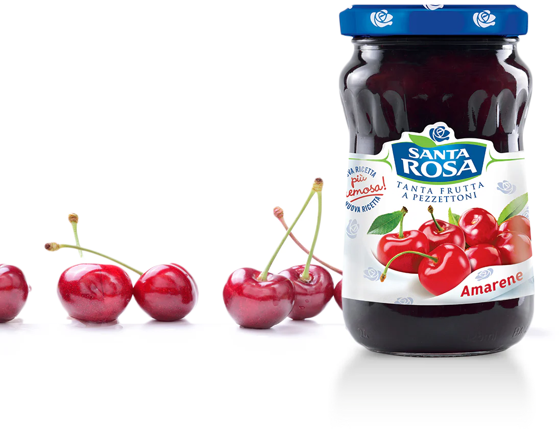 Santa Rosa Black Cherry Jam, Amarene, 12.3 oz | 350g - Image 2