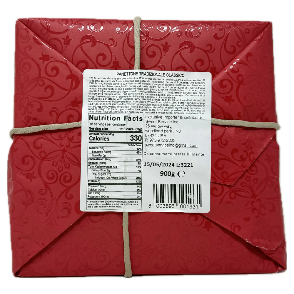 Santangelo Panettone Classic, 900g - Image 3