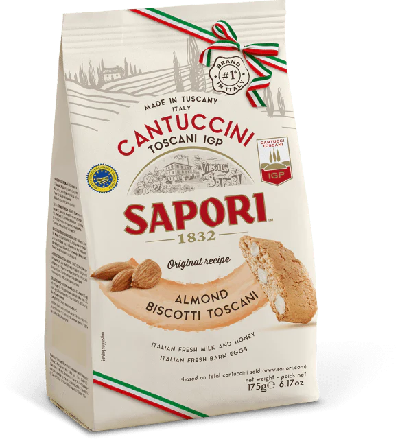 Sapori Cantuccini Almond biscuits Toscani, 6.17 oz | 175g