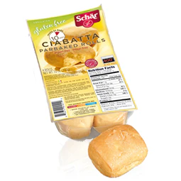 Schar Ciabatta Rolls  Gluten-free ciabatta rolls, 7.0 oz