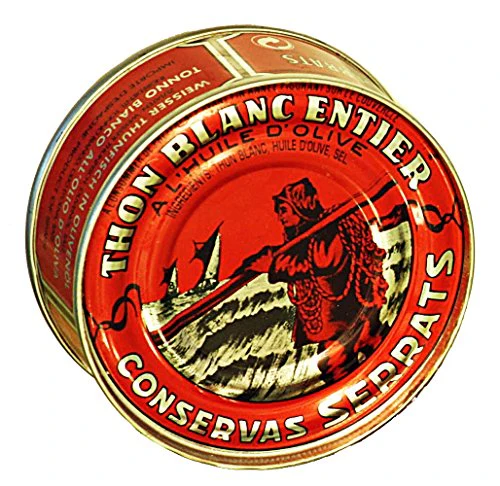 Serrats White Tuna in Olive Oil, 4 oz | 115g Can