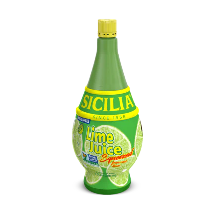 Sicilia Lime Juice, Squeeze Bottle, 7 oz | 206 ml