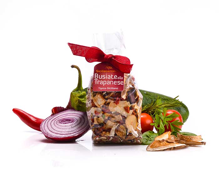 Siciliatentazioni Busiate alla Trapanese, Ready Mix, 2.46 oz | 70g
