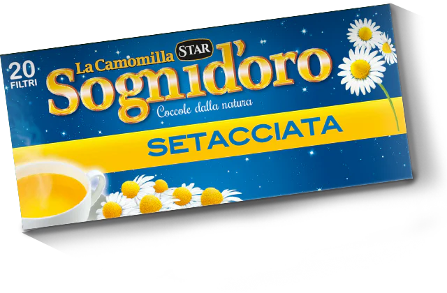 Sognidoro Chamomile Herbal Tea, 20 Bags, 1.7 oz | 33.4g