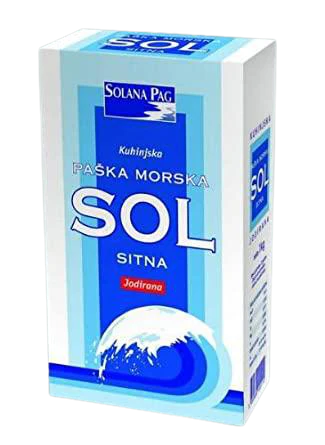 Solana Pag Fine Sea Salt, 35 oz | 1 kg