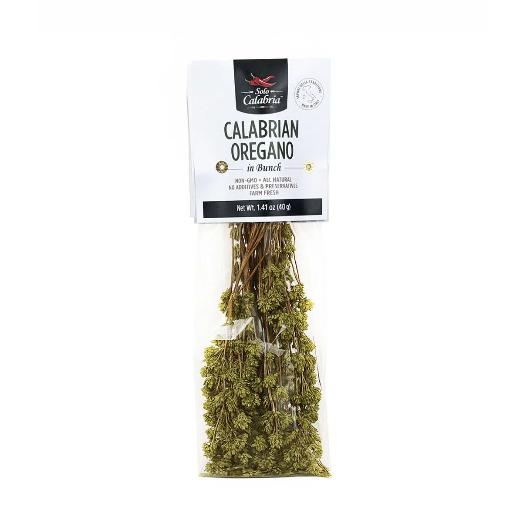 Solo Calabria Calabrian Oregano Bunches, 1.4 oz | 40g | Non-GMO | All Natural