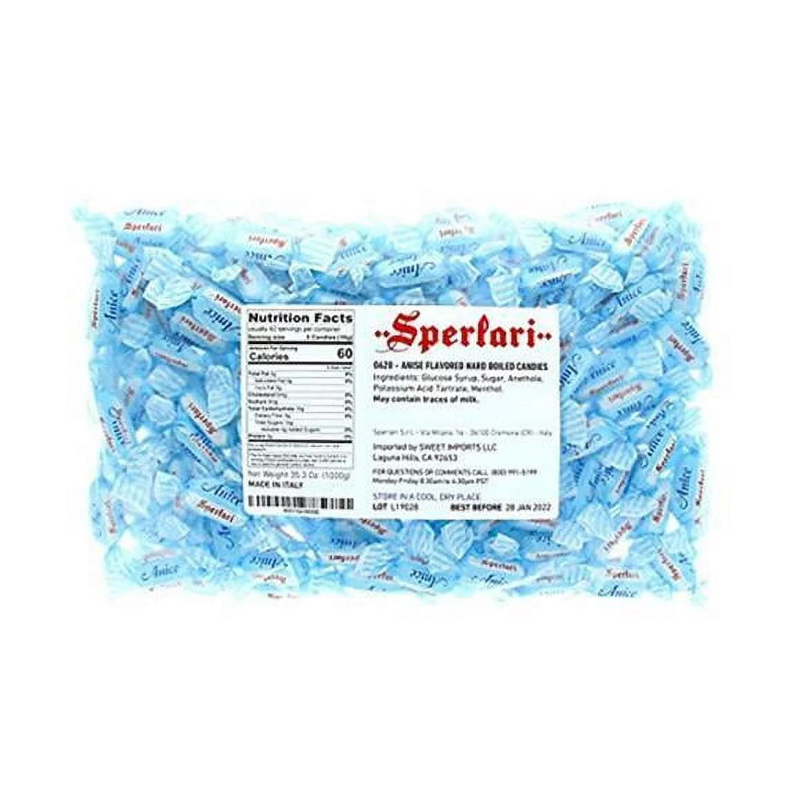 Sperlari Anice, Hard Candy, Bulk Bag, 2.2 lb | 1 kg - Image 4
