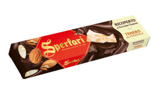 Sperlari Soft Nougat Coated W/ Dark Chocolate, 7.05 oz | 200g