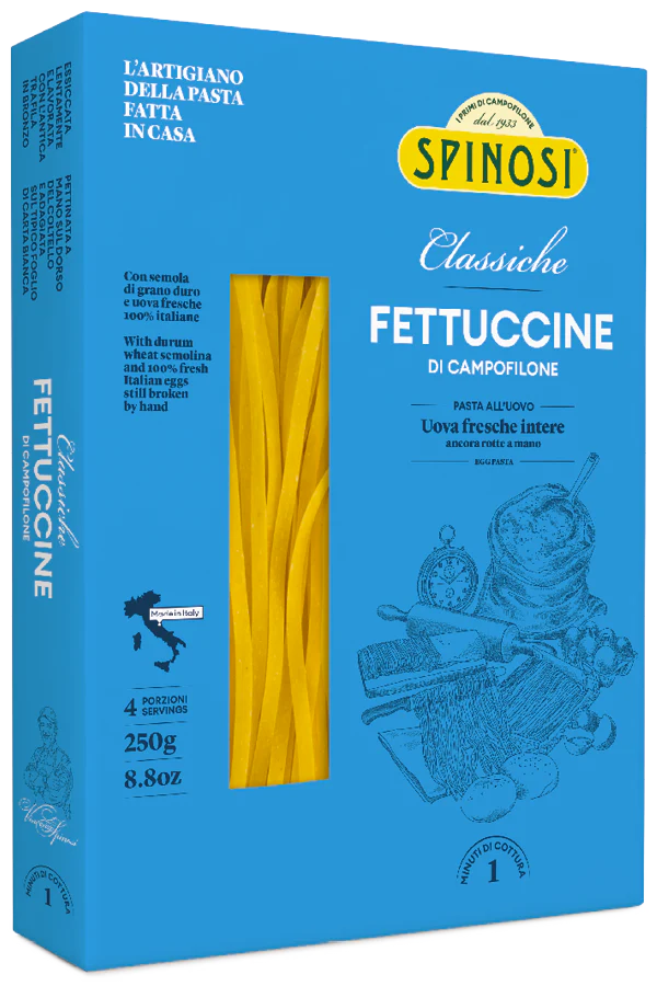 Spinosi Egg Fettuccine Pasta, 8.8 oz | 250g