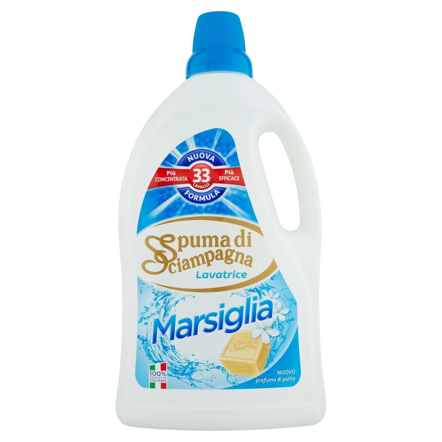 Spuma di Siampagna Lavatrice Bucato, Pulito & Tradizione, 60 Washes, 3000ml - Image 2