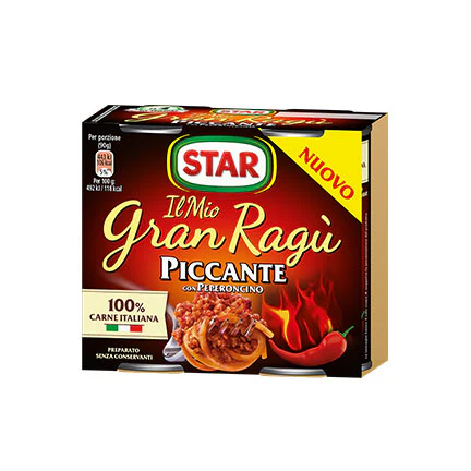 Star Spicy GranRagù, 2 x 180g