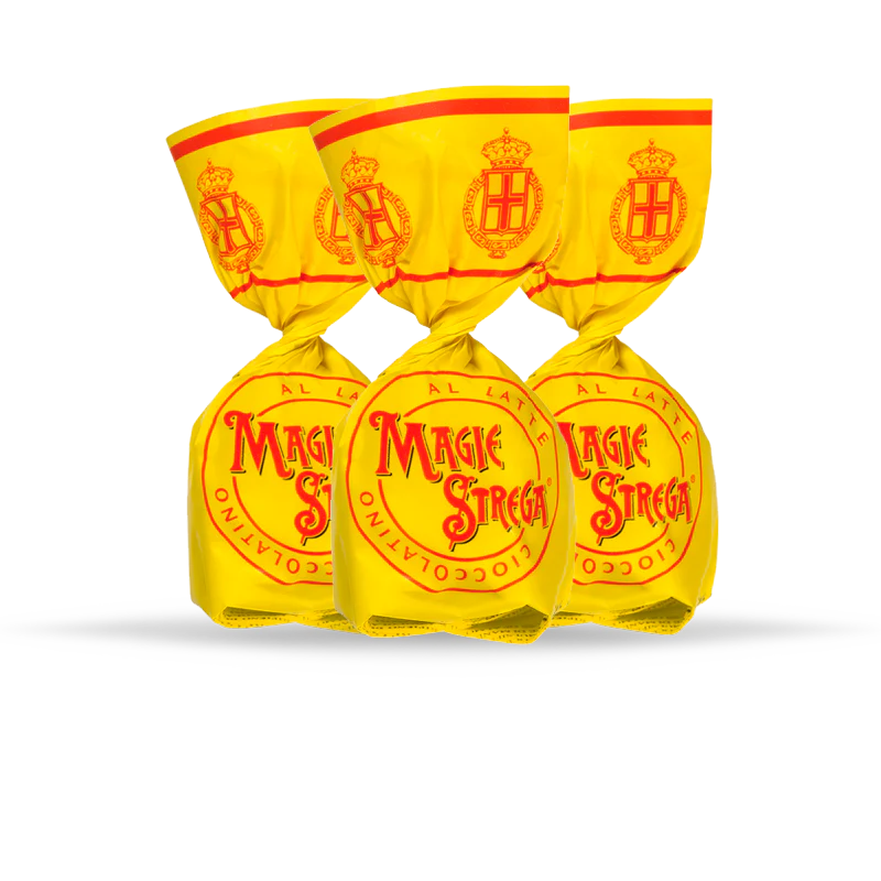 Strega Milk Chocolate Truffles with Liqueur Creme, Magie Strega, 5.29 oz | 150g
