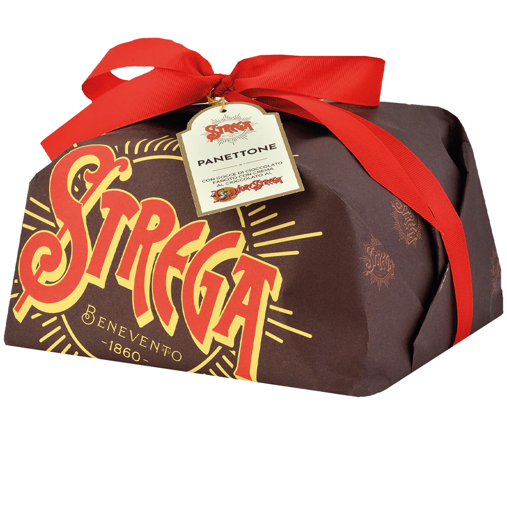 Strega Panettone with Chocolate Drops and Strega Liqueur Cream, 35.27 oz | 1000g - Image 2