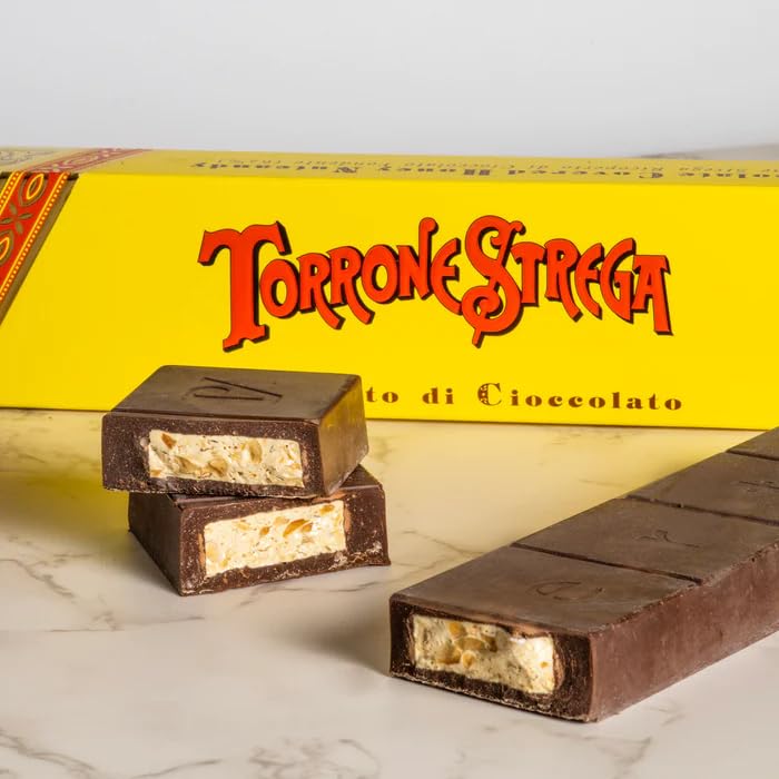 Strega Torrone Tenero Soft Nougat Covered w/ Chocolate, 5.29 oz | 150g - Image 2