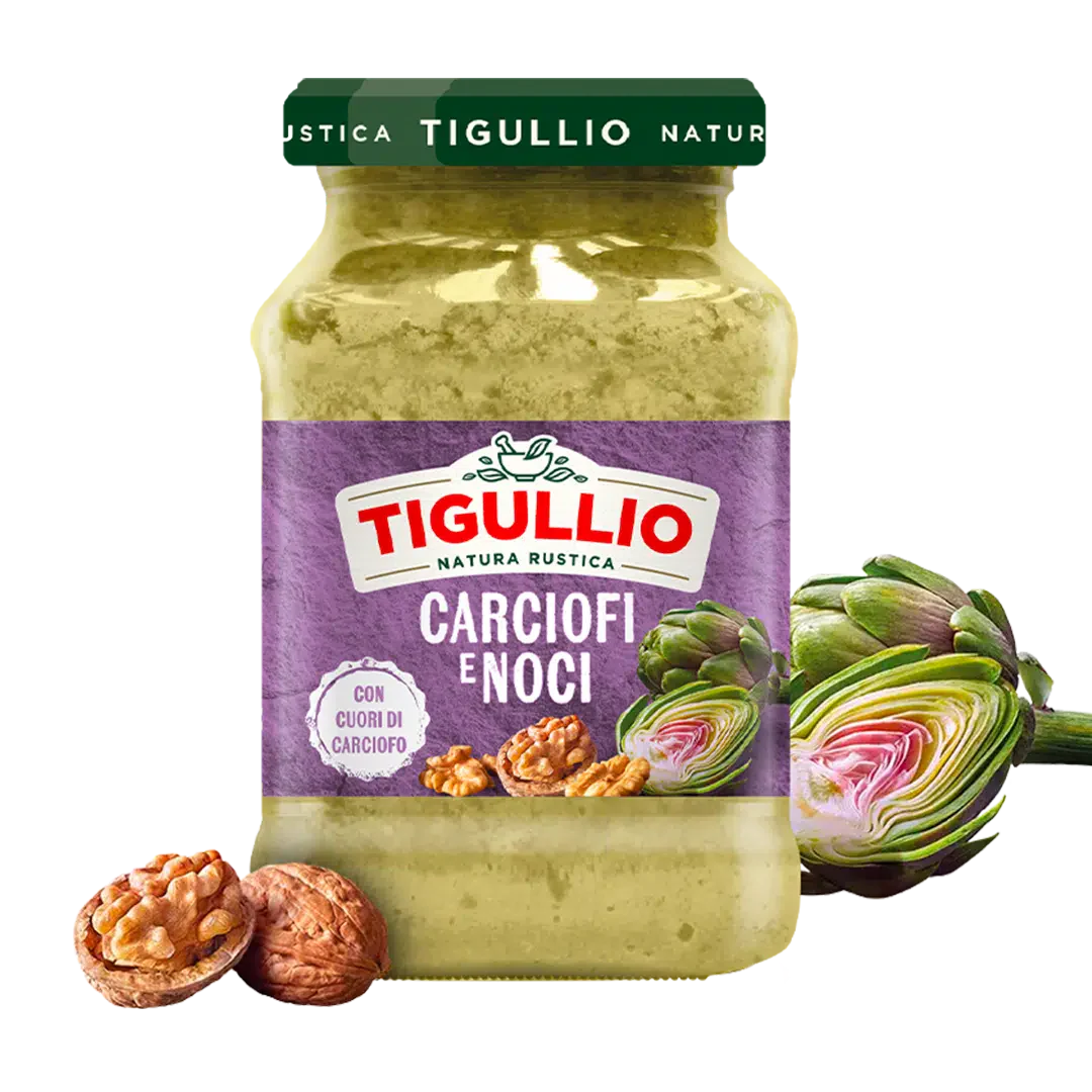 Tigullio Carciofi e Noci Pesto – 185 g (6.5 oz)