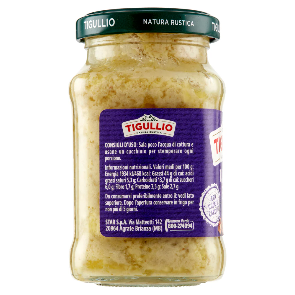 Tigullio Carciofi e Noci Pesto – 185 g (6.5 oz) - Image 2