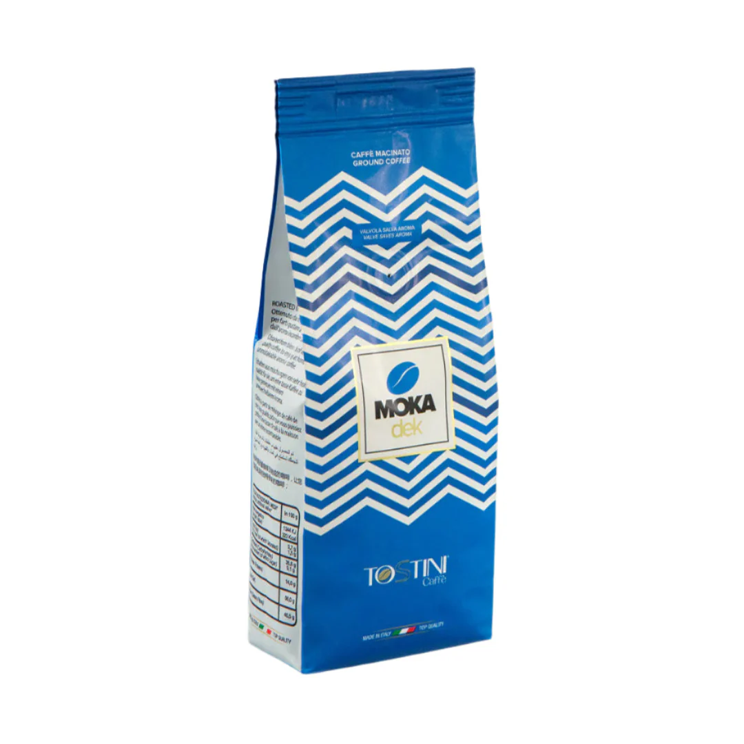 Tostini Dek Ground Coffee 8.8 oz