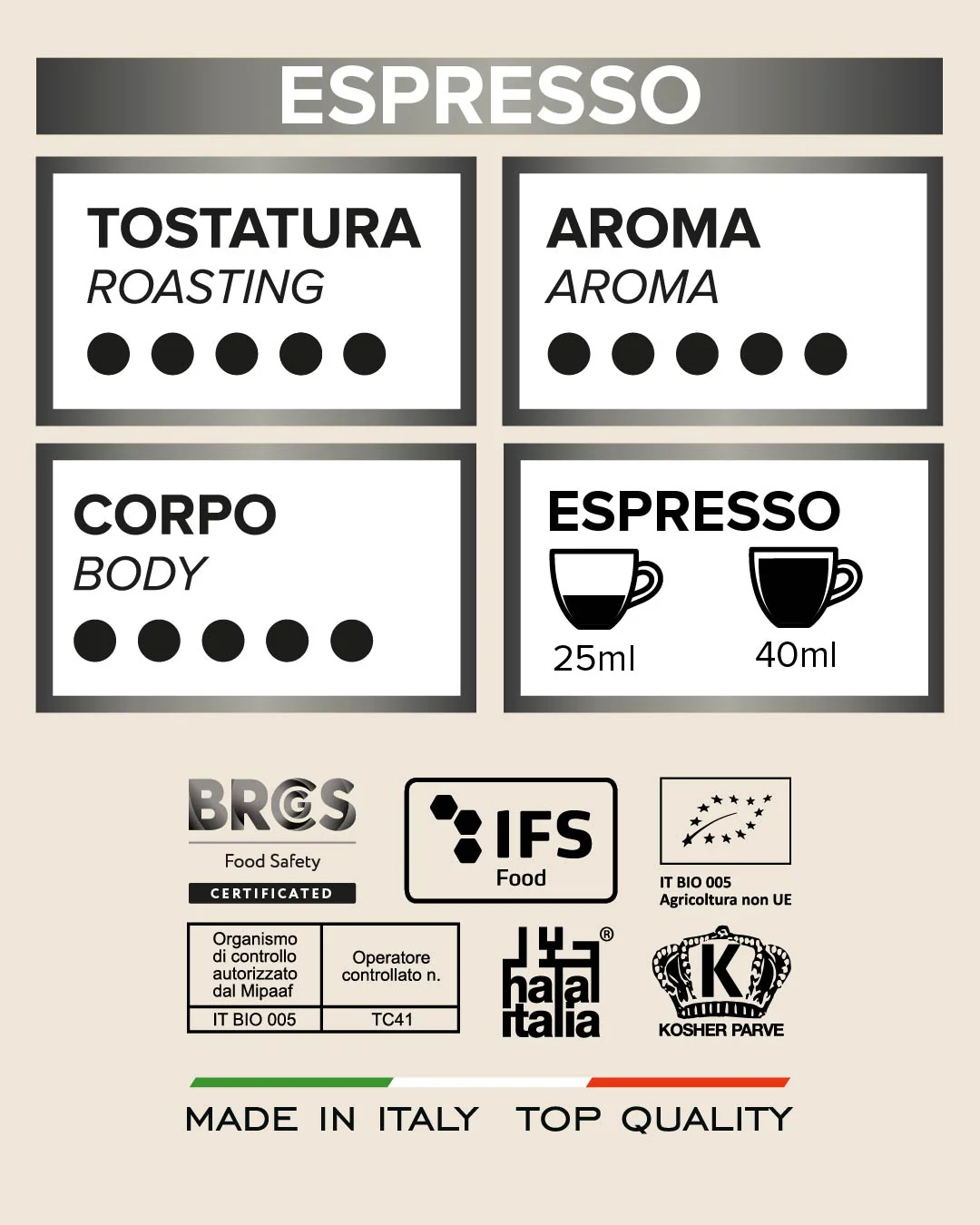 Tostini Espresso Whole Bean 2.2 lb - Image 4
