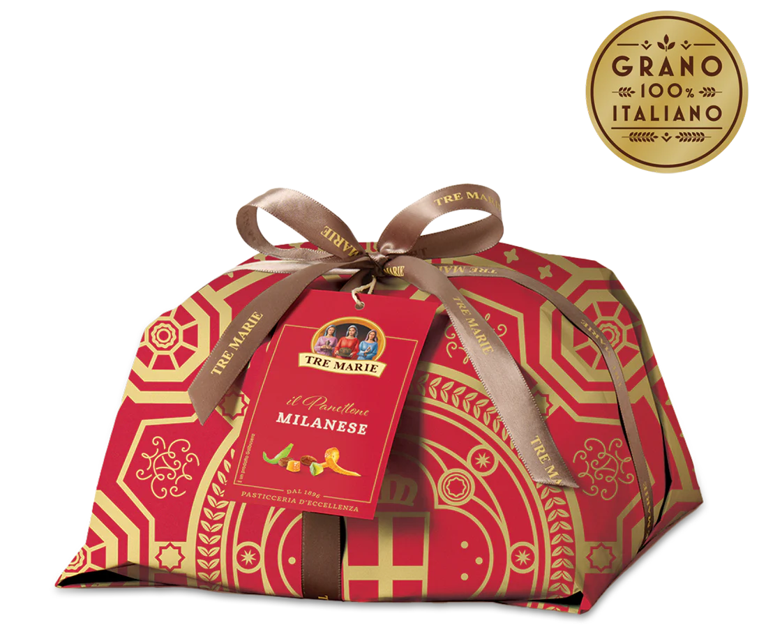 Tre Marie Panettone Milanese Hand Wrapped, 1 lb 10.5 oz | 750g