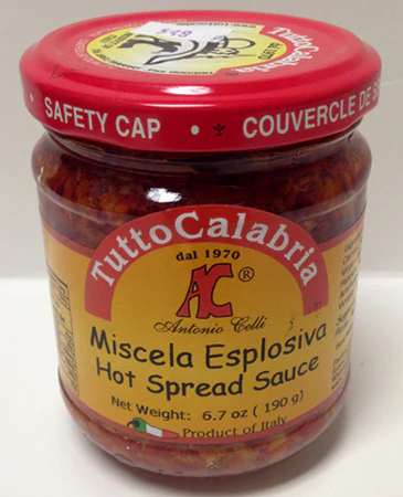 Tutto Calabria Hot Spread Sauce 6.7 oz - Image 2